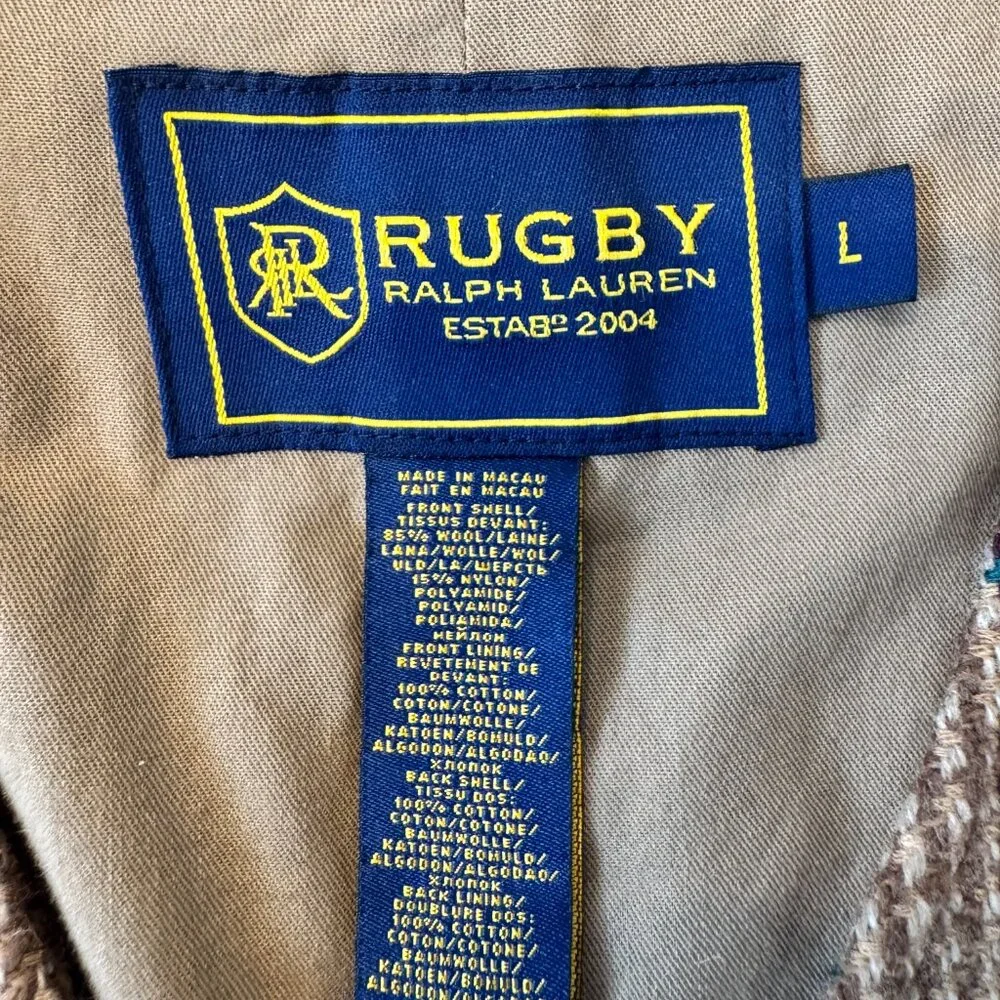 Rugby by Ralph Lauren Wool-blend Plaid Vest - Picture 2 of 10